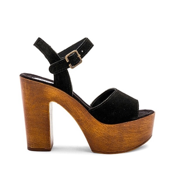 Steve Madden Shoes - Steve Madden Lulla Platform Suede Leather Heels size 39/ 8.5-9